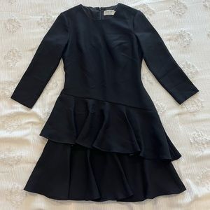 eliza j black dress, size 2